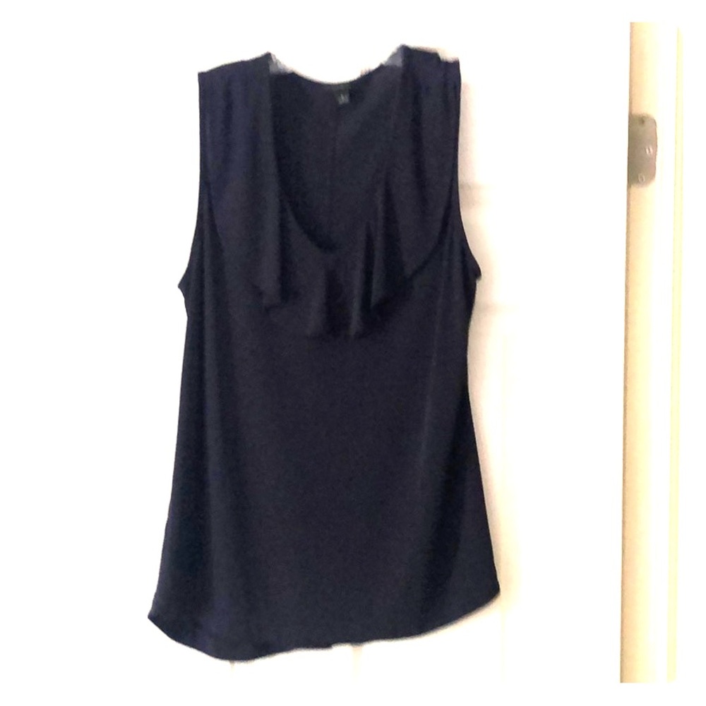 Knit ruffle top